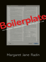 Boilerplate: The Fine Print, Vanishing Rights, and the Rule of Law