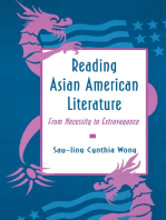 Reading Asian American Literature