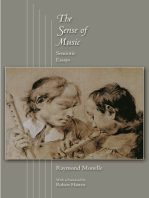 The Sense of Music: Semiotic Essays