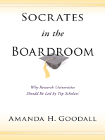Socrates in the Boardroom: Why Research Universities Should Be Led by Top Scholars