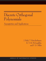 Discrete Orthogonal Polynomials. (AM-164): Asymptotics and Applications (AM-164)