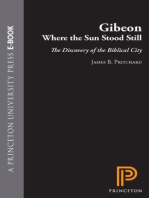 Gibeon, Where the Sun Stood Still: The Discovery of the Biblical City