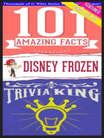 Disney Frozen - 101 Amazing Facts & Trivia King!: GWhizBooks.com