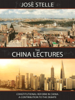 The China Lectures. Constitutional Reform in China