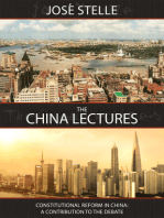 The China Lectures. Constitutional Reform in China: A Contribution to the Debate