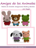 Amigos de los Animales Patrón de Crochet: Amigurumis Fáciles y Bonitos