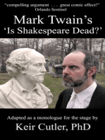 Mark Twain's 'Is Shakespeare Dead?'