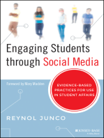 Engaging Students through Social Media: Evidence-Based Practices for Use in Student Affairs