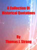 A Collection of Historical Quotations