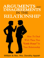 Arguments And Disagreements In The Relationship