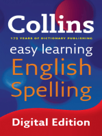 Easy Learning English Spelling: Your essential guide to accurate English