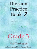Division Practice Book 2, Grade 3