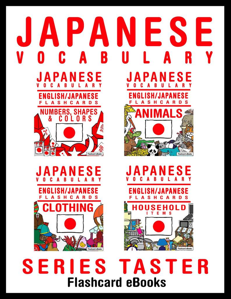 Read Learn Japanese Vocabulary Series Taster English/Japanese