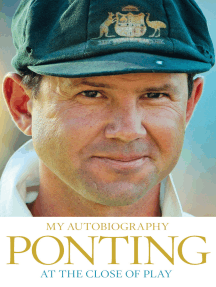 Read At The Close Of Play Online By Ricky Ponting Books