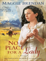 No Place for a Lady (Heart of the West Book #1): A Novel