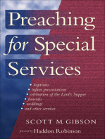 Preaching for Special Services