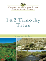 1 & 2 Timothy, Titus (Understanding the Bible Commentary Series)