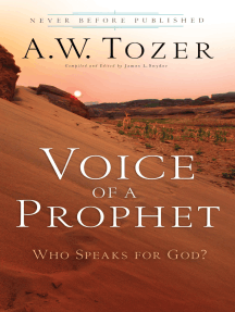 Read Voice Of A Prophet Online By A W Tozer And James L Snyder Books
