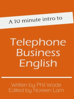 A 10 minute intro to Telephone Business English