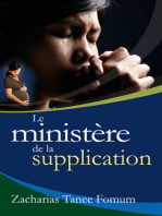 Le Ministère de la Supplication