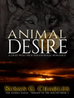 Animal Desire: A Gray Wolf Pack Paranormal Romance: The Animal Sagas, #4