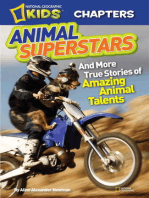 National Geographic Kids Chapters: Animal Superstars: And More True Stories of Amazing Animal Talents