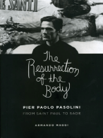 The Resurrection of the Body: Pier Paolo Pasolini from Saint Paul to Sade