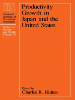 Productivity Growth in Japan and the United States