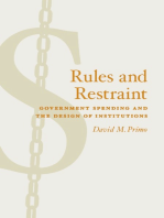 Rules and Restraint: Government Spending and the Design of Institutions