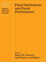 Fiscal Institutions and Fiscal Performance