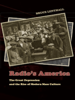 Radio's America: The Great Depression and the Rise of Modern Mass Culture