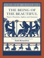 The Being of the Beautiful: Plato's Theaetetus, Sophist, and Statesman