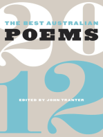The Best Australian Poems 2012
