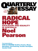 Quarterly Essay 35 Radical Hope: Education and Equality for Australia