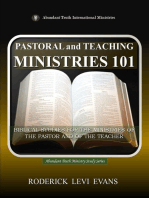 Pastoral and Teaching Ministries 101: Biblical Studies for the Ministries of the Pastor and of the Teacher