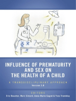 Influence of Prematurity and Sex on the Health of a Child: A Transdiscliplinary Approach