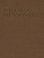 The Waterloo Mennonites: A Community in Paradox