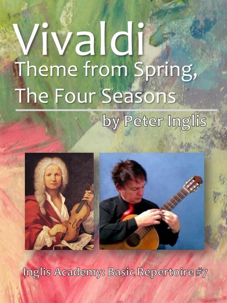 Vivaldi, Theme from Spring, The Four Seasons by Peter Inglis (Ebook ...