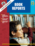 Book Reports, Grades 2 - 3