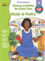 Music & Poetry Literacy Activities for Circle Time, Ages 3 - 6