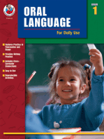 Oral Language for Daily Use, Grade 1