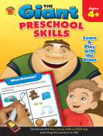 The Giant: Preschool Skills Activity Book