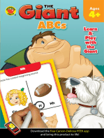 The Giant: ABCs Activity Book, Ages 4 - 5