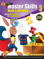 Math & Reading Workbook, Grade 3