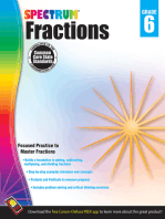 Fractions, Grade 6