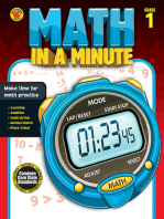 Math in a Minute, Grade 1