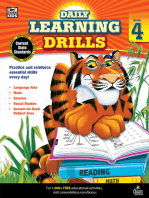 Daily Learning Drills, Grade 4