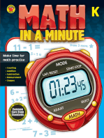Math in a Minute, Grade K