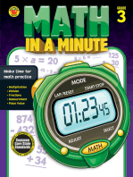 Math in a Minute, Grade 3