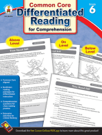 Differentiated Reading for Comprehension, Grade 6